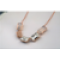 New Arrival collier de talons en cristal opale et collier de perles en cristal